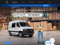 Desktop screenshot for mbvans.com