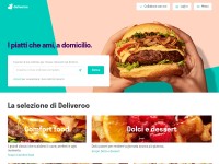 Desktop screenshot for deliveroo.it