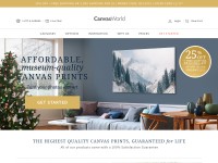 Desktop screenshot for canvasworld.com
