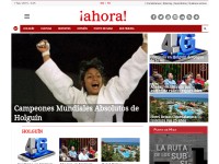 Desktop screenshot for ahora.cu