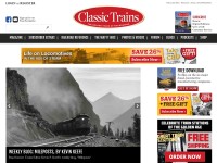 Desktop screenshot for classictrainsmag.com
