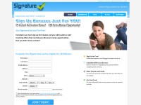 Desktop screenshot for signaturesurveys.com