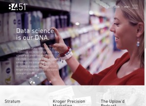 How 8451.com looks like on a tablet such as an iPad.