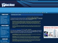 Desktop screenshot for bluesnews.com