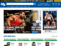Desktop screenshot for muscleandstrength.com
