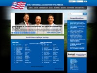Desktop screenshot for collegiategolf.com