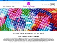 Desktop screenshot for diamondartpaintings.com