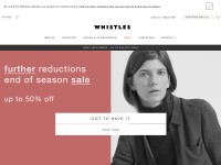 Desktop screenshot for whistles.com