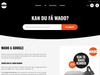 Desktop screenshot for waoo.dk
