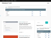Desktop screenshot for productkey.net