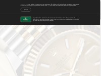 Desktop screenshot for rolex.com