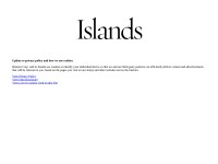 Desktop screenshot for islands.com