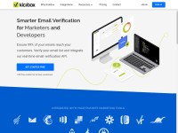 Desktop screenshot for kickbox.io