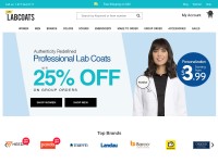 Desktop screenshot for justlabcoats.com