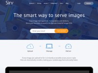 Desktop screenshot for sirv.com