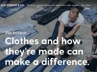 Desktop screenshot for levistrauss.com