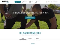 Desktop screenshot for warriormade.com
