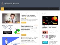 Desktop screenshot for geometryofmolecules.com