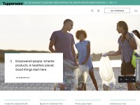 Desktop screenshot for tupperware.com