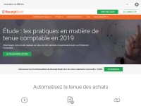 Desktop screenshot for receipt-bank.com