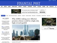 Desktop screenshot for financialpost.com