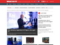 Desktop screenshot for whathifi.com