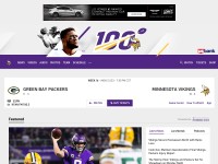 Desktop screenshot for vikings.com