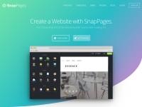 Desktop screenshot for snappages.com