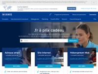 Desktop screenshot for ionos.fr