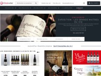 Desktop screenshot for idealwine.com