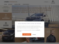 Desktop screenshot for citroen.com