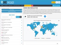 Desktop screenshot for dnschecker.org