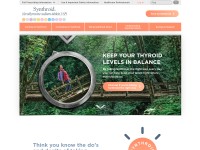 Desktop screenshot for synthroid.com