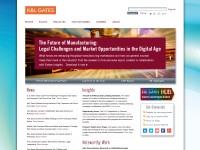 Desktop screenshot for klgates.com