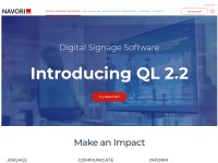 Desktop screenshot for navori.com