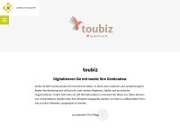 Desktop screenshot for toubiz.de