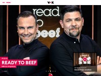 Desktop screenshot for vox.de