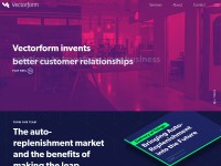 Desktop screenshot for vectorform.com