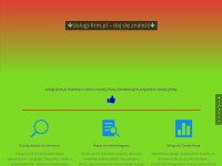 Desktop screenshot for uslugi-firm.pl