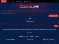 Desktop screenshot for convert2mp3.tv