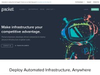 Desktop screenshot for packet.com