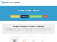 Desktop screenshot for forosactivos.net