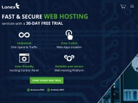 Desktop screenshot for lonex.com