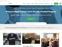 Desktop screenshot for iapp.org