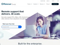 Desktop screenshot for logmeinrescue.com