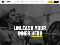 Desktop screenshot for trainheroic.com