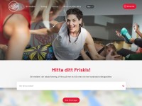 Desktop screenshot for friskissvettis.se
