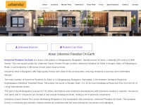 Desktop screenshot for urbanriseparadiseontheearth.net.in