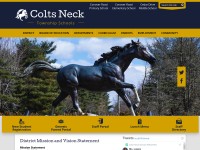 Desktop screenshot for coltsneckschools.org
