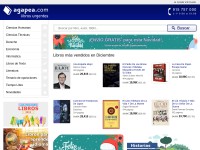 Desktop screenshot for agapea.com